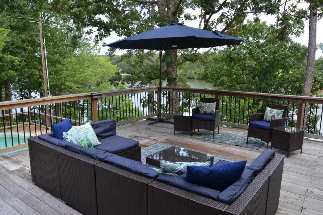 Luxury Hot Springs Oasis On Lake With Private Dock! Exterior foto