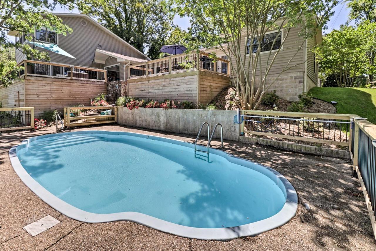Luxury Hot Springs Oasis On Lake With Private Dock! Exterior foto