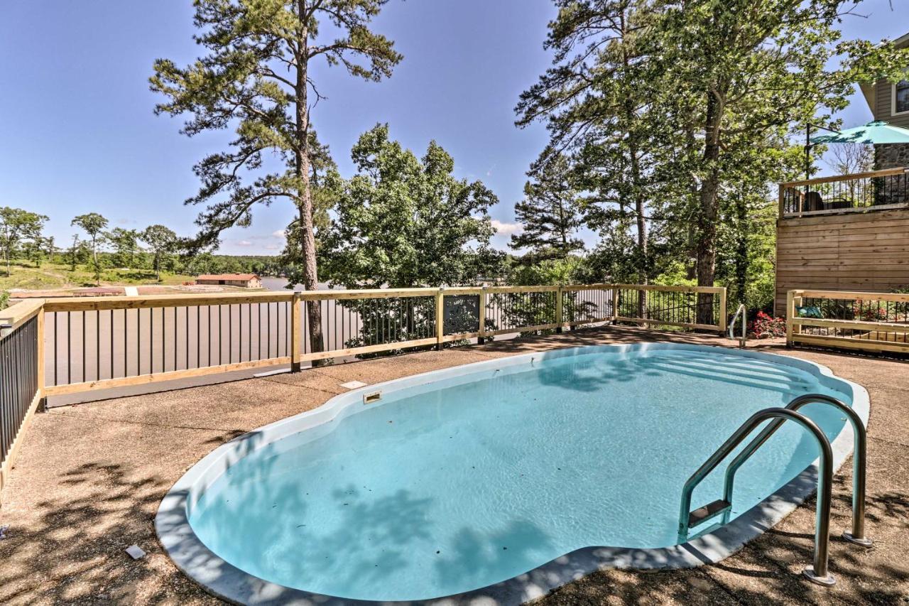 Luxury Hot Springs Oasis On Lake With Private Dock! Exterior foto